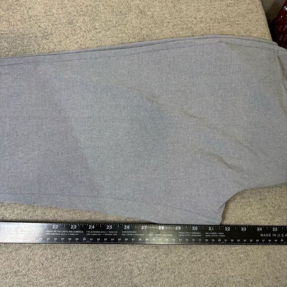 Travis Mathew Pants Men 33x32 Gray Beckladdium Golf Lightweight Outdoor Active - Picture 8 of 9